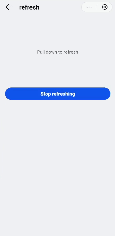Refresh component on a Quick App