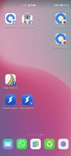 Long Jump quick app